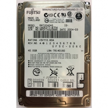 Жесткий диск Fujitsu CA06377-B824000B 40Gb 4200 IDE 2,5" HDD
