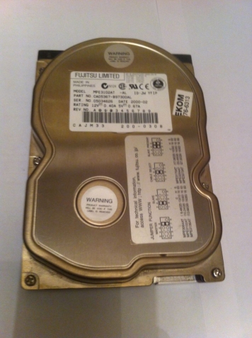 Жесткий диск Fujitsu MPE3102AT 10,2Gb 5400 IDE 3.5" HDD