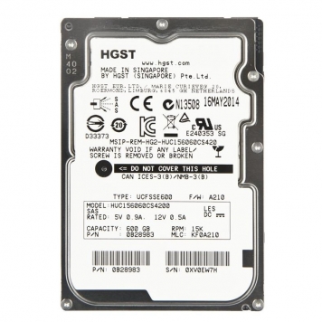 Жесткий диск HGST 0B28953 600Gb 15000 SAS 2,5" HDD