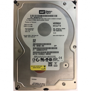 Жесткий диск HP 381654-002 250Gb  SATAII 3,5" HDD