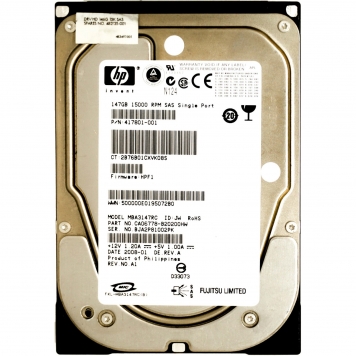 Жесткий диск HP 417801-001 146Gb  SAS 3,5" HDD