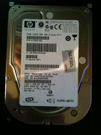 Жесткий диск HP 483498-001 146Gb  SAS 3,5" HDD