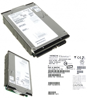 Жесткий диск Hitachi 08K2478 300Gb  U320SCSI 3.5" HDD