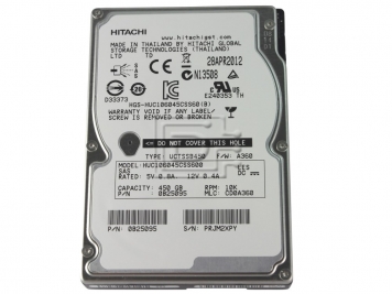 Жесткий диск Hitachi 0B25095 450Gb 10000 SAS 2,5" HDD