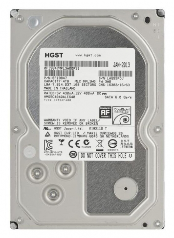 Жесткий диск Hitachi 0F22149 4Tb CoolSpin SATAIII 3.5" HDD