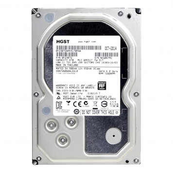 Жесткий диск Hitachi HDN726060ALE610 4Tb 7200 SATAIII 3.5" HDD