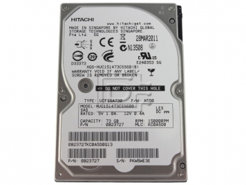 Жесткий диск Hitachi HUC151473CSS600 73Gb  SAS 2,5" HDD