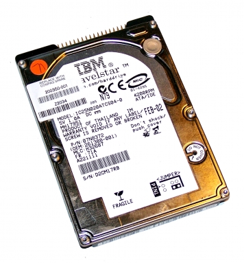 Жесткий диск IBM 200350-001 20Gb 4200 IDE 2,5" HDD