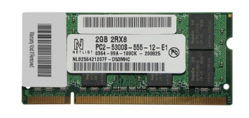 Оперативная память Netlist NL8256421207F-D53MHC DDRII 2048Mb