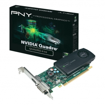 Видеокарта PNY VCQ410-PB 512Mb PCI-E16x GDDR3