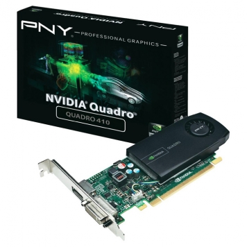 Видеокарта PNY VCQ410BLK-1 512Mb PCI-E16x GDDR3