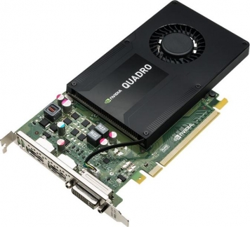 Видеокарта PNY VCQK2200BLK-1 4Gb PCI-E16x GDDR5