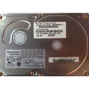 Жесткий диск Quantum AS20A011 20Gb 7200 IDE 3.5" HDD
