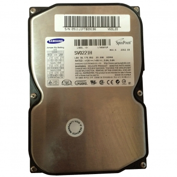 Жесткий диск Samsung SV0221H 20Gb 5400 IDE 3.5" HDD