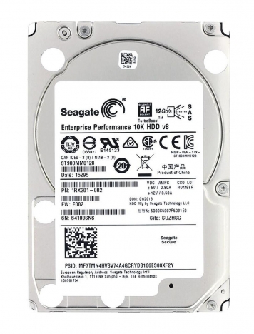 Жесткий диск Seagate 1RX201 900Gb 10000 SAS 2,5" HDD