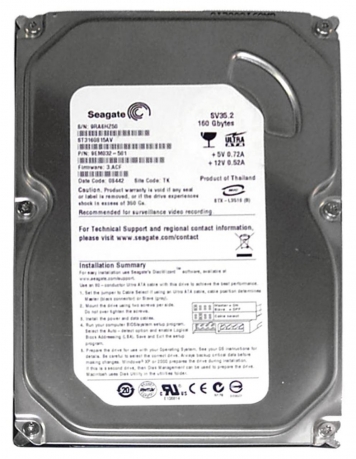 Жесткий диск Seagate 9CS032 160Gb 7200 IDE 3.5" HDD