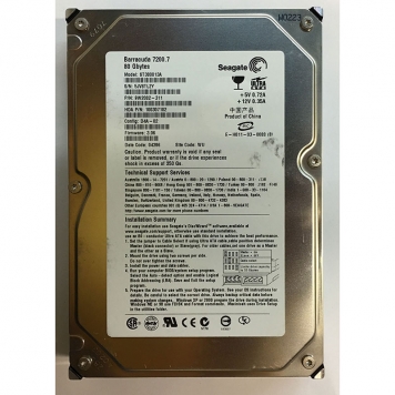 Жесткий диск Seagate 9W2082 80Gb 7200 IDE 3.5" HDD