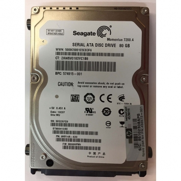 Жесткий диск Seagate ST980411AS 80Gb 7200 SATAI 2,5" HDD