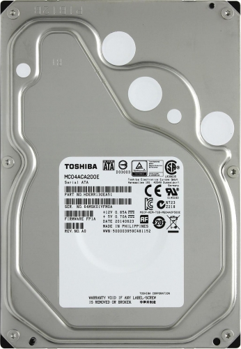Жесткий диск Toshiba MC04ACA200E 2Tb 7200 SATAIII 3,5" HDD
