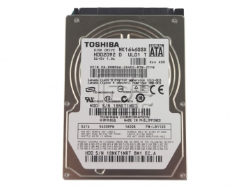 Жесткий диск Toshiba MK1655GSX 160Gb 5400 SATAII 2,5" HDD