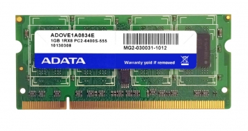 Оперативная память ADATA ADOVE1A0834E DDRII 1GB