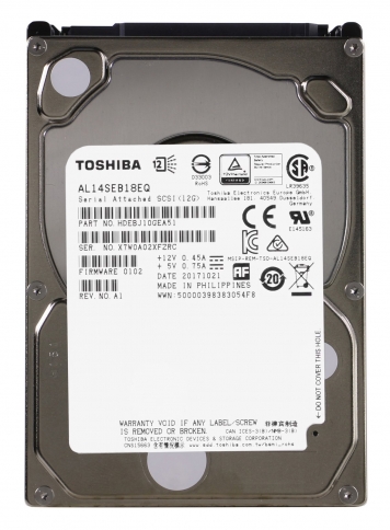 Жесткий диск Toshiba HDEBJ10GEA51 1,8Tb 10500 SAS 2,5" HDD