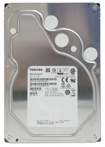 Жесткий диск Toshiba MG03ACA200 2Tb 7200 SATAIII 3,5" HDD