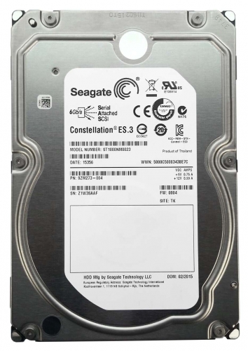 Жесткий диск Seagate 9ZM273 1Tb  SAS 3,5" HDD