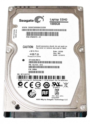 Жесткий диск HGST 1EJ164 1Tb 7200 SATAII 2,5" HDD
