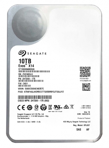 Жесткий диск Seagate ST10000NM0528 10Tb  SAS 3,5" HDD