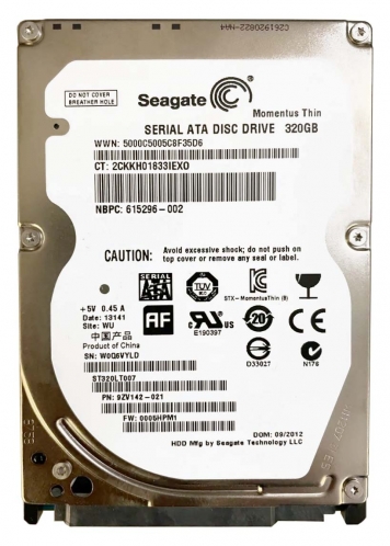 Жесткий диск Seagate ST320LT007 320Gb 7200 SATAII 2,5" HDD