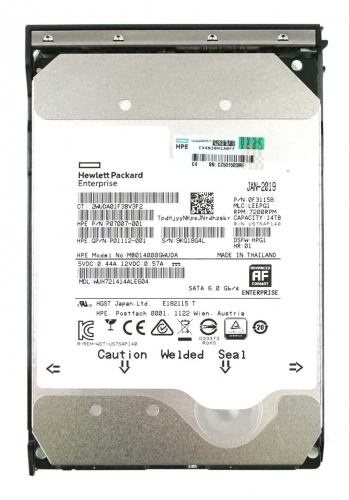 Жесткий диск HPE P01112-001 14Tb 7200 SATAIII 3,5" HDD