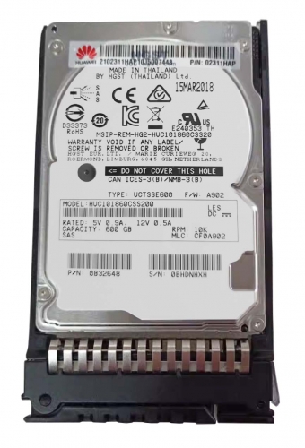 Жесткий диск Huawei N600S1210W2 600Gb SAS 2,5" HDD