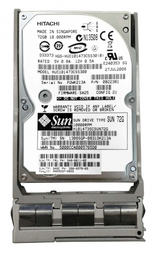 Жесткий диск Sun 0B22381 73Gb SAS 10000 2,5" HDD