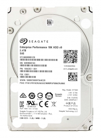 Жесткий диск Seagate 1XK203 2,4Tb 10000 SAS 2,5" HDD