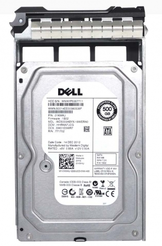 Жесткий диск Dell WD5003ABYX-18WERA0 500Gb SATAIII 3,5" HDD