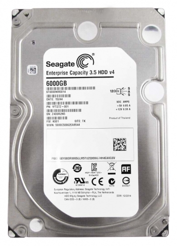 Жесткий диск Seagate ST6000NM0014 6Tb  SAS 3,5" HDD