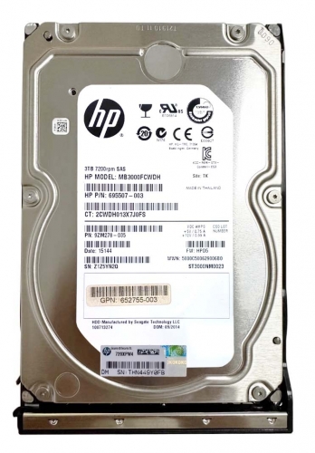 Жесткий диск HP 797525-001 3Tb 7200 SAS 3.5" HDD