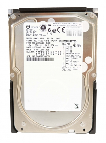 Жесткий диск Fujitsu CA06550-B260 147Gb  U320SCSI 3.5" HDD