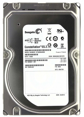Жесткий диск Seagate 9SM267 2Tb  SAS 3,5" HDD