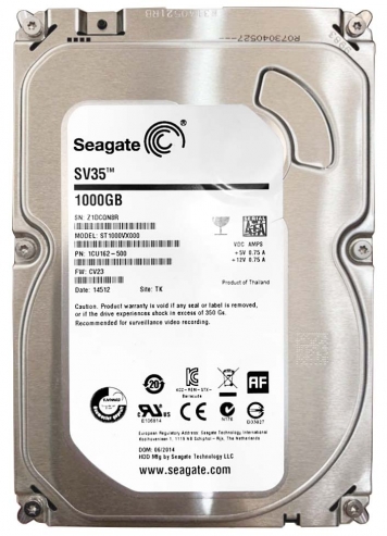 Жесткий диск Seagate 1CU162 1Tb  SATAIII 3,5" HDD