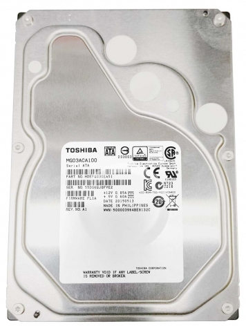 Жесткий диск Toshiba MG03ACA100 1Tb 7200 SATAIII 3,5" HDD