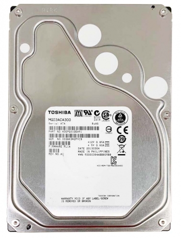 Жесткий диск Toshiba MG03ACA300 3Tb 7200 SATAIII 3,5" HDD