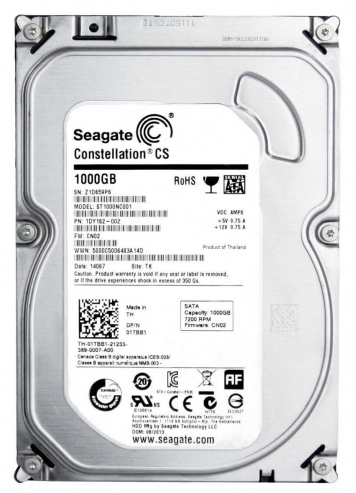 Жесткий диск Seagate ST1000NC001 1Tb  SATAIII 3,5" HDD