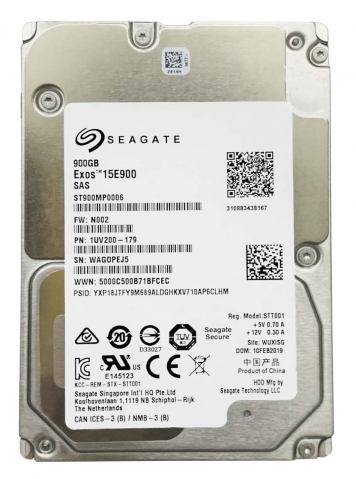 Жесткий диск Seagate ST900MP0006 900Gb 15000 SAS 2,5" HDD