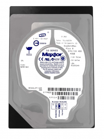 Жесткий диск Maxtor 6E040L0 40Gb 7200 IDE 3.5" HDD