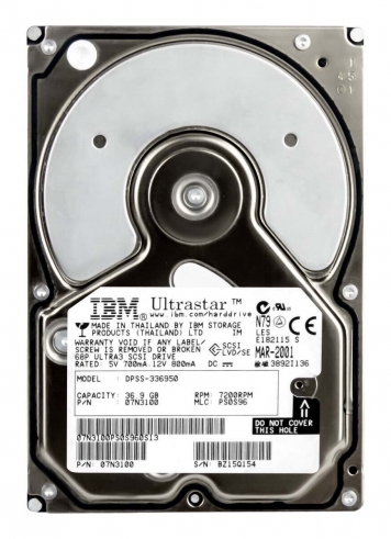 Жесткий диск IBM 07N3100 36Gb  U320SCSI 3.5" HDD