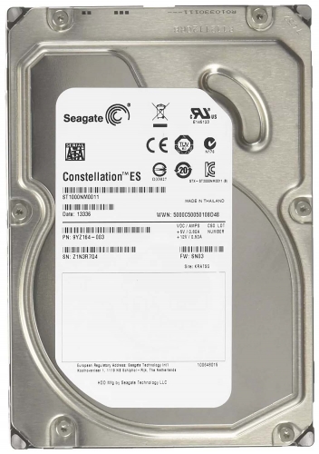 Жесткий диск Seagate ST1000NM0011 1Tb  SATAIII 3,5" HDD