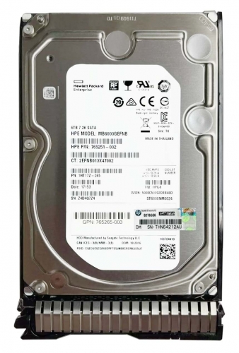 Жесткий диск HP 765251-002 6Tb 7200 SATAIII 3.5" HDD