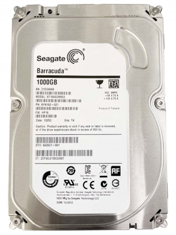 Жесткий диск Seagate ST1000DM003 1Tb  SATAIII 3,5" HDD